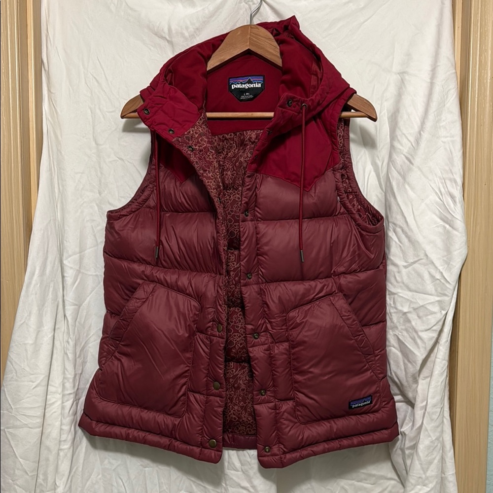 Patagonia Red Bivy Puffer Vest